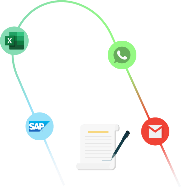Tecnología RPA, iPaaS, AI y OCR | Manufactura | Documentación automatizada  