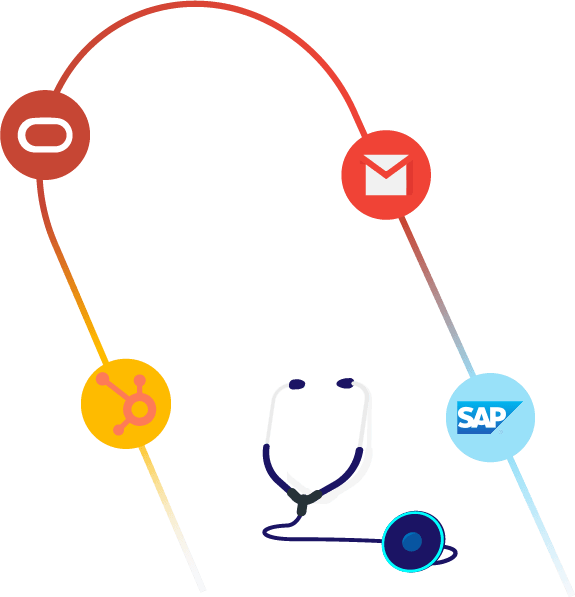 Tecnología RPA, iPaaS, AI y OCR | Industria de la salud | Mejora la experiencia de los pacientes